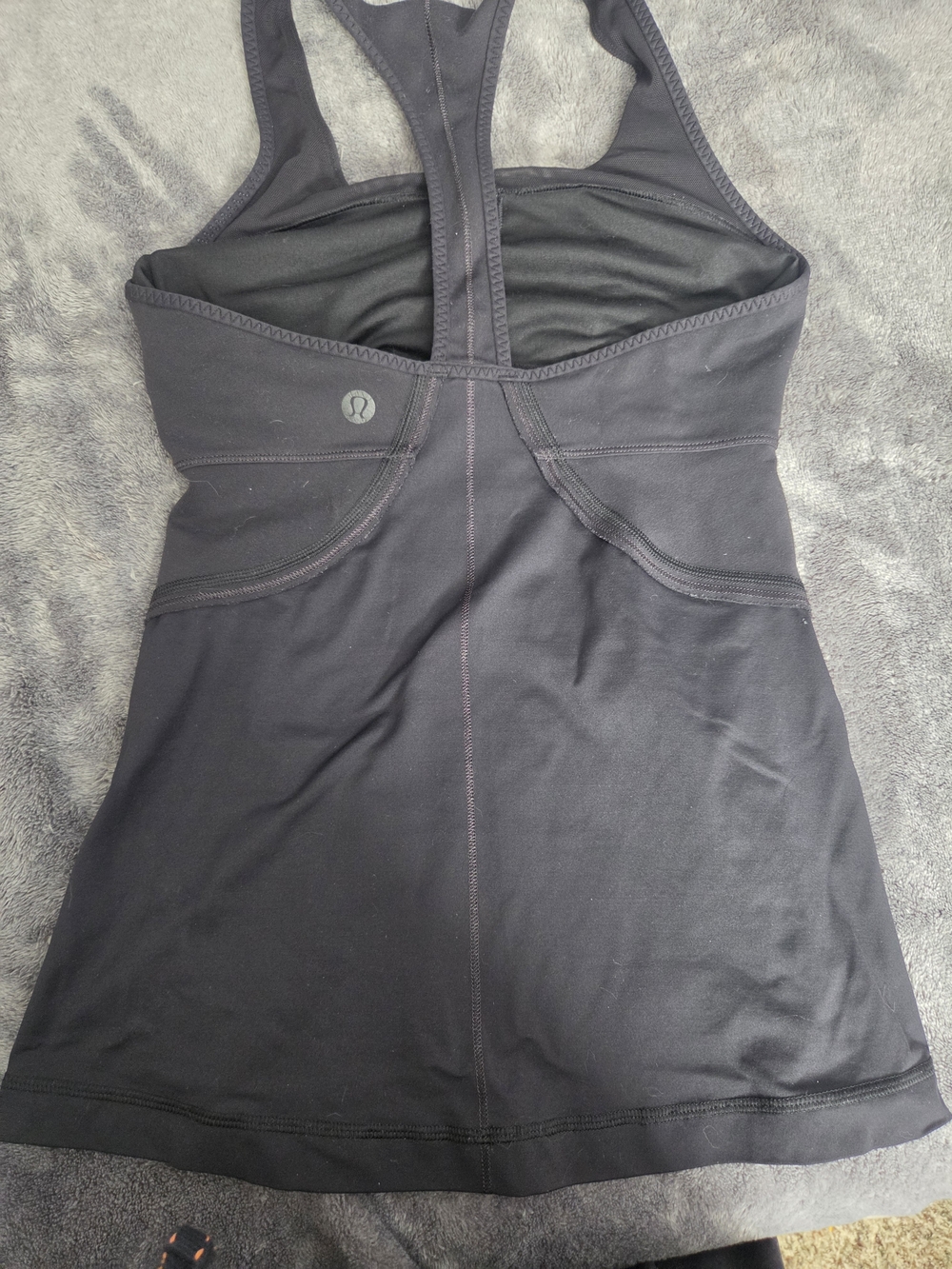 lululemon athletica Black Racerback Tank - Picture 1 of 5